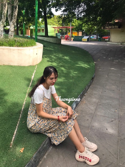 [Ảnh thật/Video] Váy 2 dây hoa nhiều màu - Đầm 2 dây hoa | BigBuy360 - bigbuy360.vn