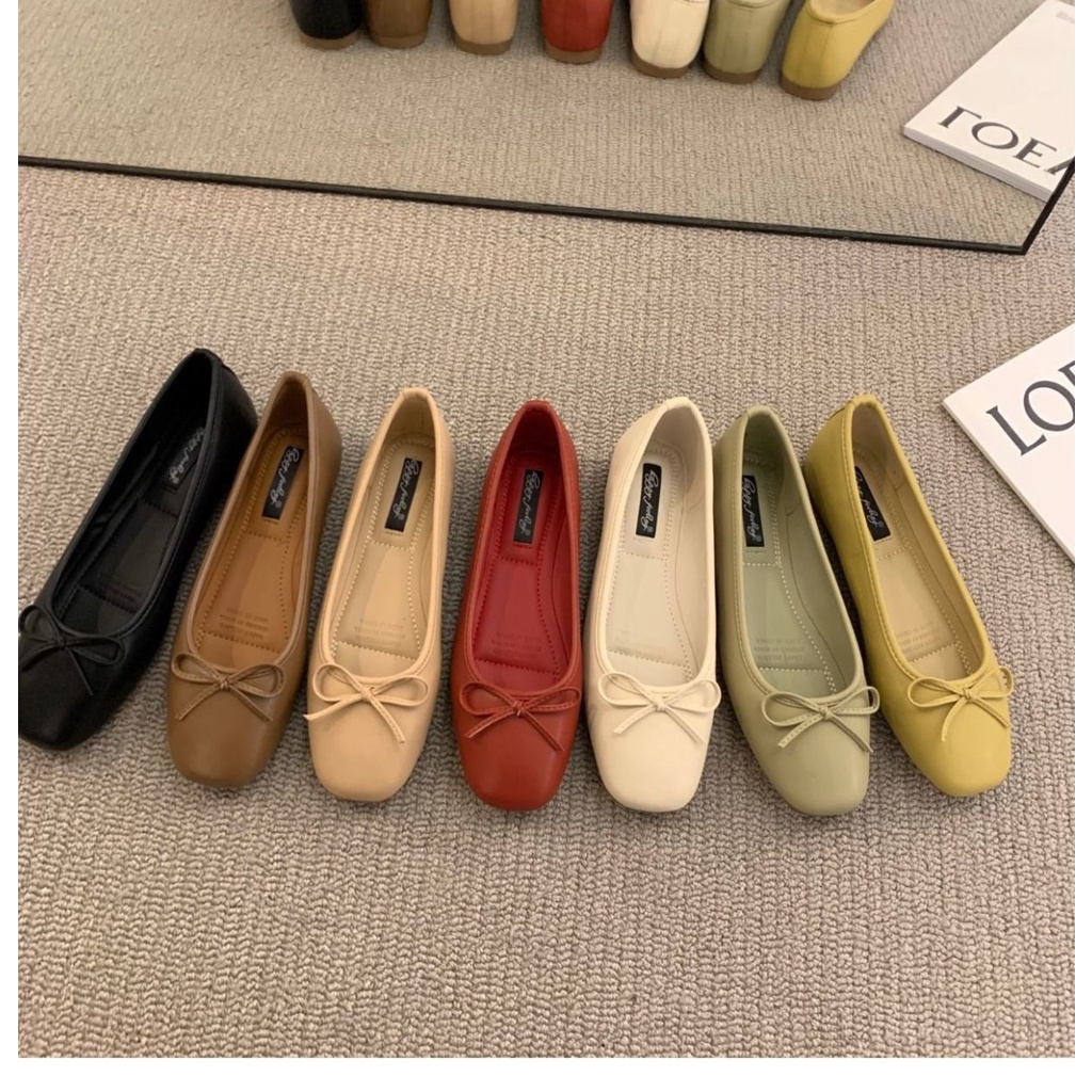 Giày Búp Bê Đế Bằng Thời Trang Xuân Hè Cho Nữ