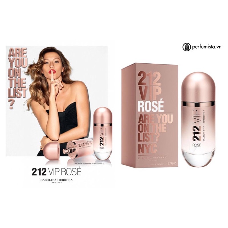 Nước hoa nữ 212 Vip Rose 80ml