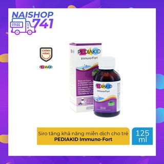 Siro PEDIAKID Immuno-Fort tăng khả năng miễn dịch cho trẻ nhỏ (Chai 125ml)