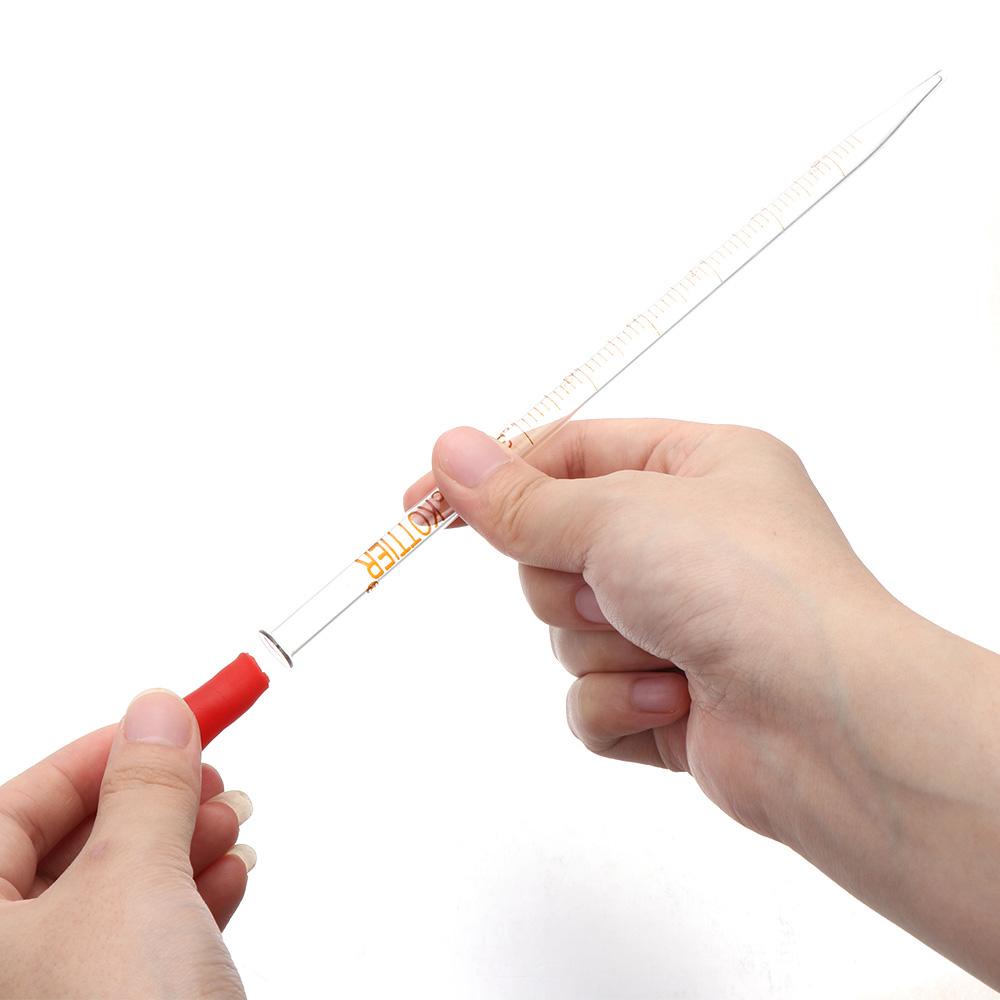 PISTA 1 / 5 Ống Nghiệm Thủy Tinh Với Đầu Cao Su