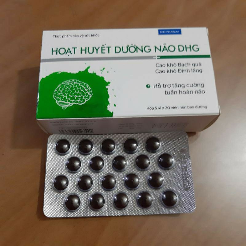Hoạt huyết dưỡng nào DHG ⚡ CAM KẾT CHÍNH HÃNG ⚡ Tăng cường tuần hoàn máu não, Phục hồi các chức năng sau tai biến