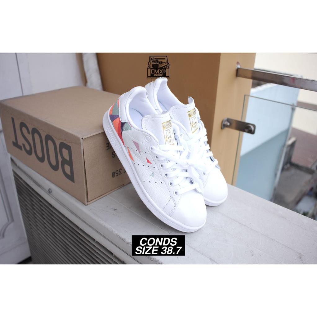 [FreeShip] [𝐇à𝐧𝐠 𝐑𝐞𝐚𝐥] 😘 [ HÀNG CHÍNH HÃNG ] Giày Adidas Stan Smith Multicolor  - Size 38.7 - REAL AUTHETIC 100%