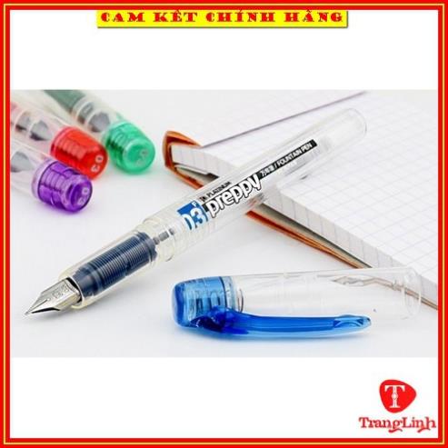 Bút máy Preppy nhật bản, ngòi F05 xanh - Bút mực tiểu học ngòi siêu trơn siêu bền