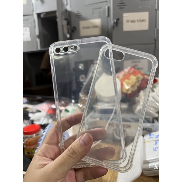 Ốp lưng silicon dành cho vỏ độ 7plus, 8plus,7plus độ 8plus vuông cạnh hoạt hình dễ thương