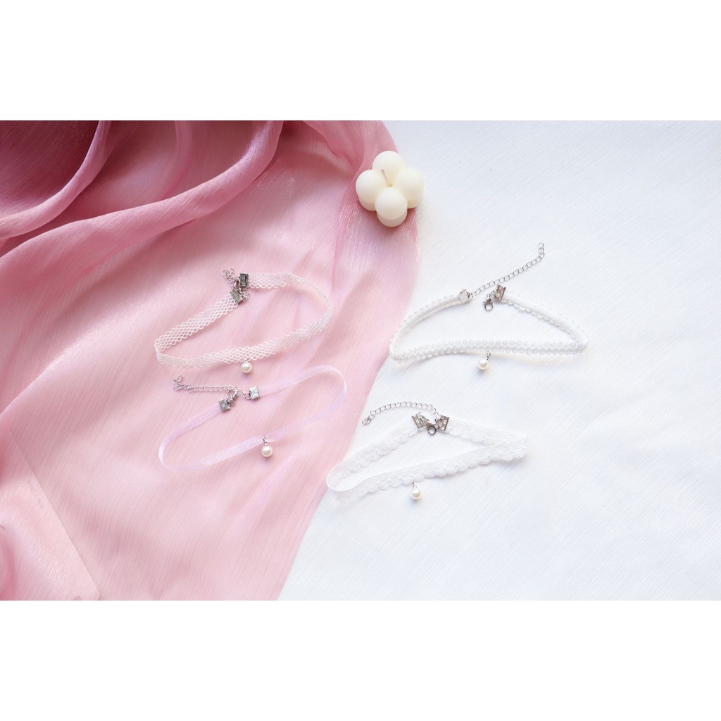 Choker 2022 BST choker trắng Xinh A-Ck168-172
