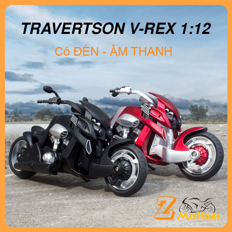 Xe mô hình Travertson V Rex 1:12 Huayi