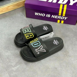[THANH LÝ LỖ] Dép Nerdy White Multi Hàng Chính Hãng CODE: PNES22AE18 - Fox Sneaker