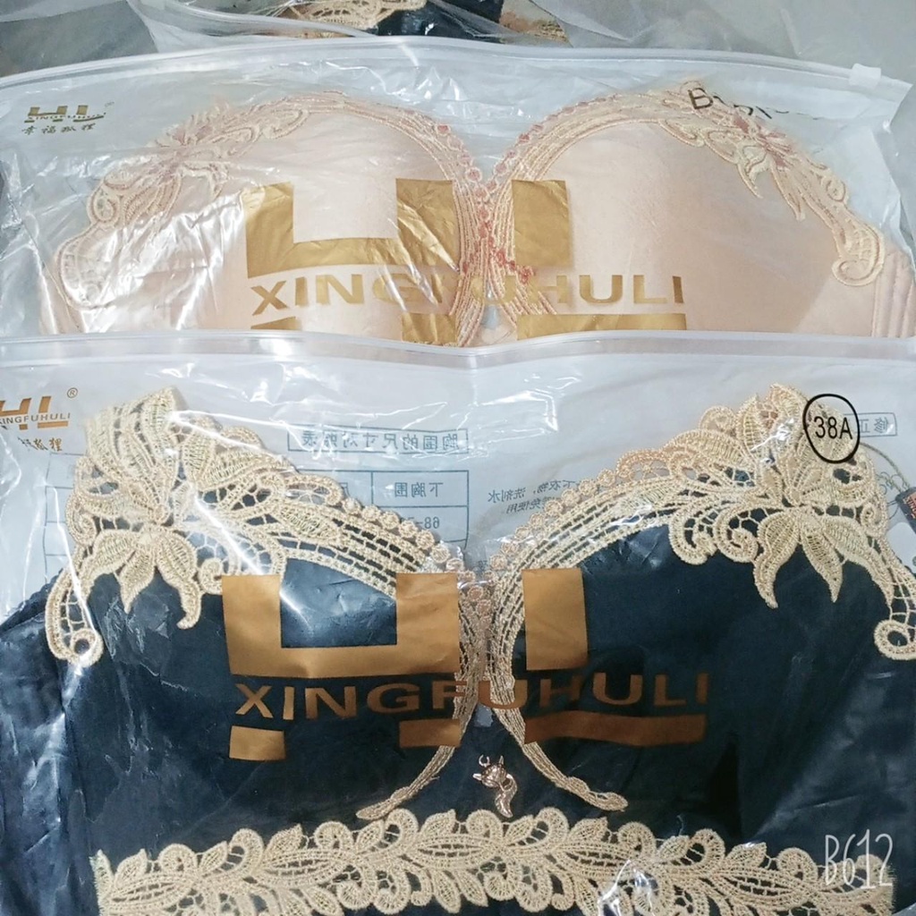Áo lót Hồ Ly phối ren KHÔNG GỌNG mút mỏng sang trọng và cao cấp - Size 32,34,36,38