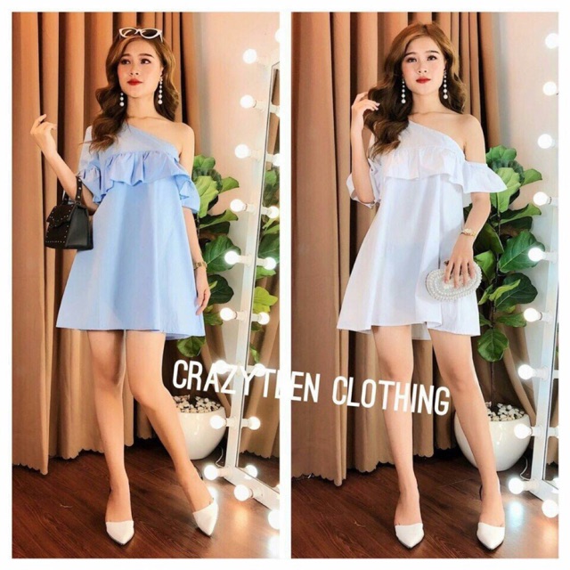 ♥️♥️♥️đầm suông bèo lai như hình - hàng thiết kế Chất liệu : cotton thái cao cấp, dày dặn, mịn đẹp