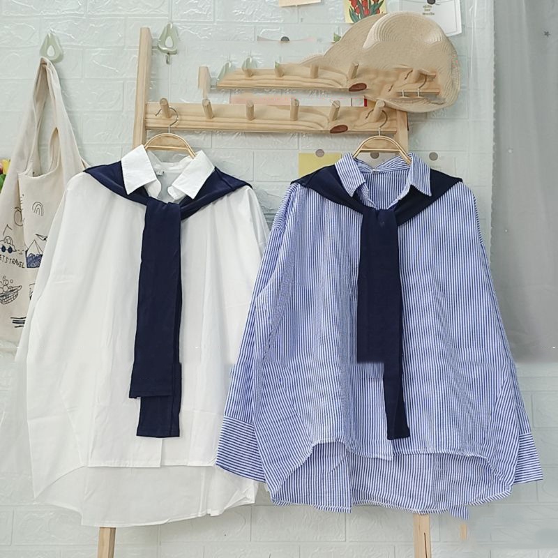 Khăn choàng len mịn, khăn quàng giả áo Daski