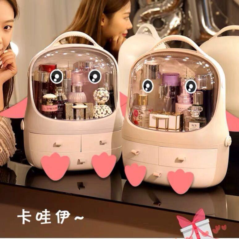 Hộp đựng mỹ phẩm để bàn chia ngăn tiện dụng gọn gàng