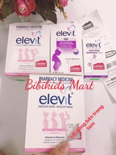 Elevit - Canxi - Sắt - DHA elevit Bầu