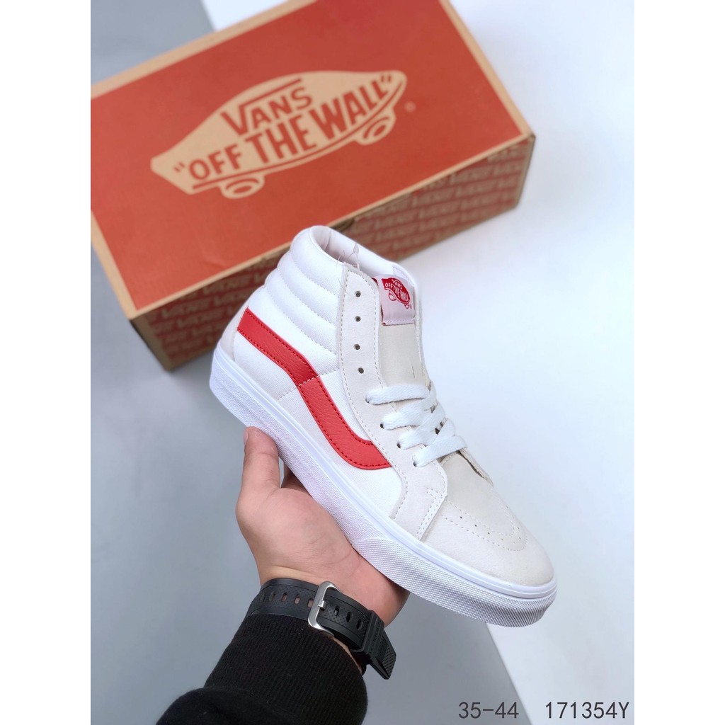 1 Đôi Ván Trượt Canvas Vans Sk8-Mid Rechooe Vans Classic Mid-Cut Skateboard 174y