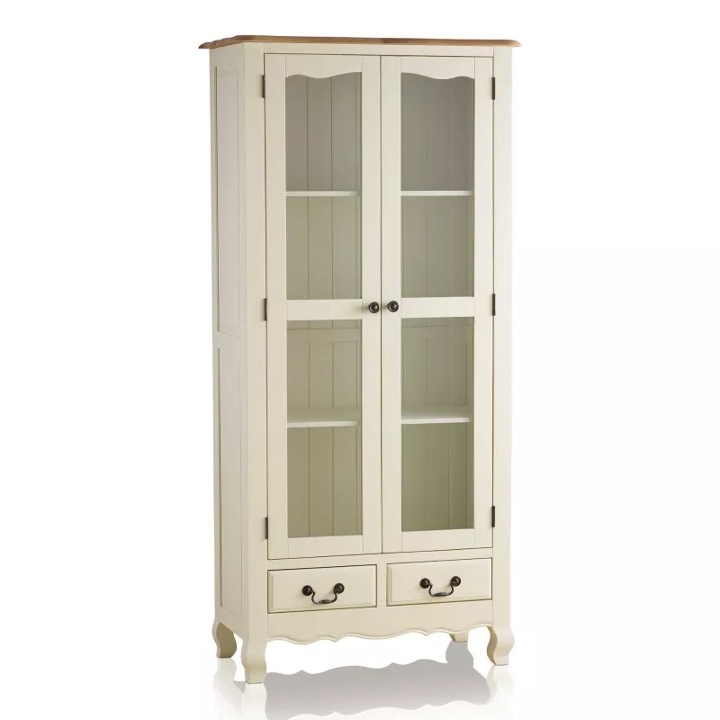 Tủ trưng bày 2 cánh kính Bella gỗ sồi IBIE