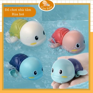 Đồ chơi nhà tắm cho bé-Rùa con tự bơi trong nước[Tự bơi khi lên cót, giúp bé thích thú khi tắm]