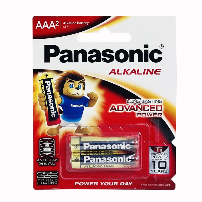 Pin AAA Panasonic alkaline LR03T vỉ 4 viên dung lượng cao