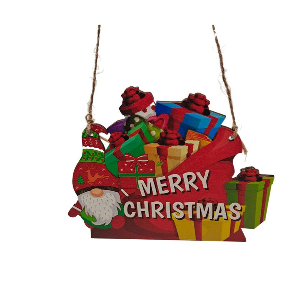 ESPO Phụ Kiện Treo Trang Trí Giáng Sinh Bằng Gỗ DIY