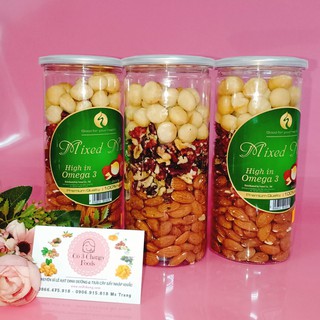 Mixed 3 hạt tách vỏ óc chó đỏ 500g