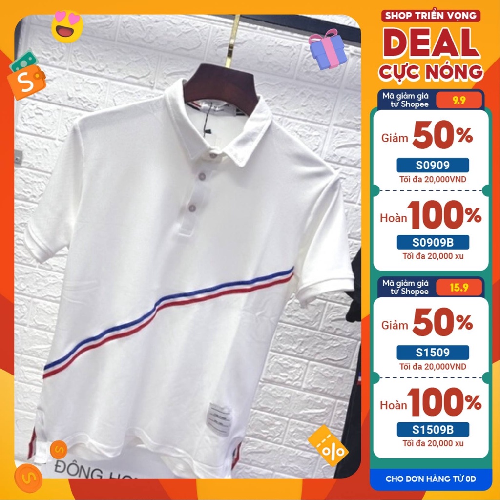 Polo Thôm vạch chéo