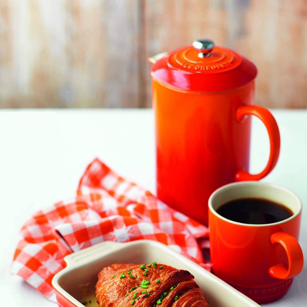 BÌNH PHA CÀ PHÊ LE CREUSET FRENCH PRESS, MÀU ĐỎ