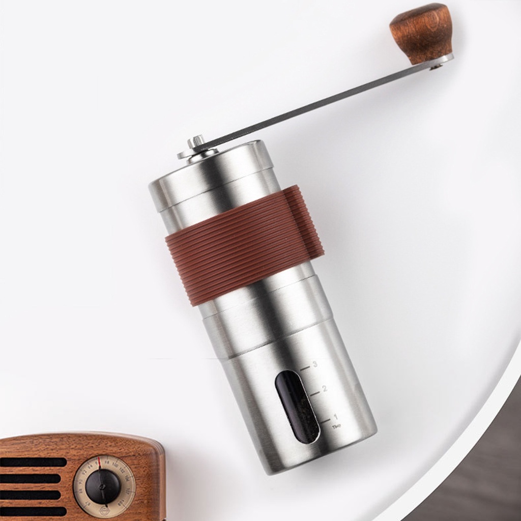 Portable Stainless Steel Hand Manual Coffee Grinder Kitchen Grinding Machine