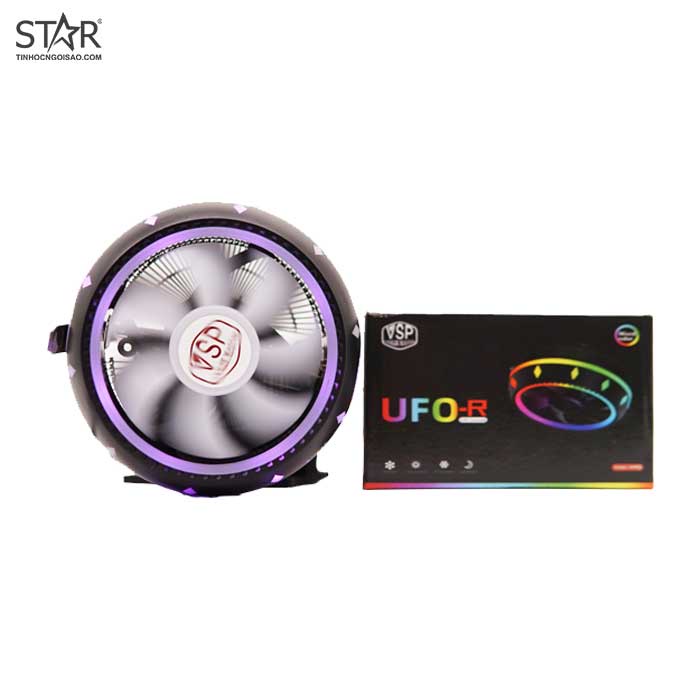 Tản Nhiệt CPU VSP UFO-R RGB Topdown Cooler