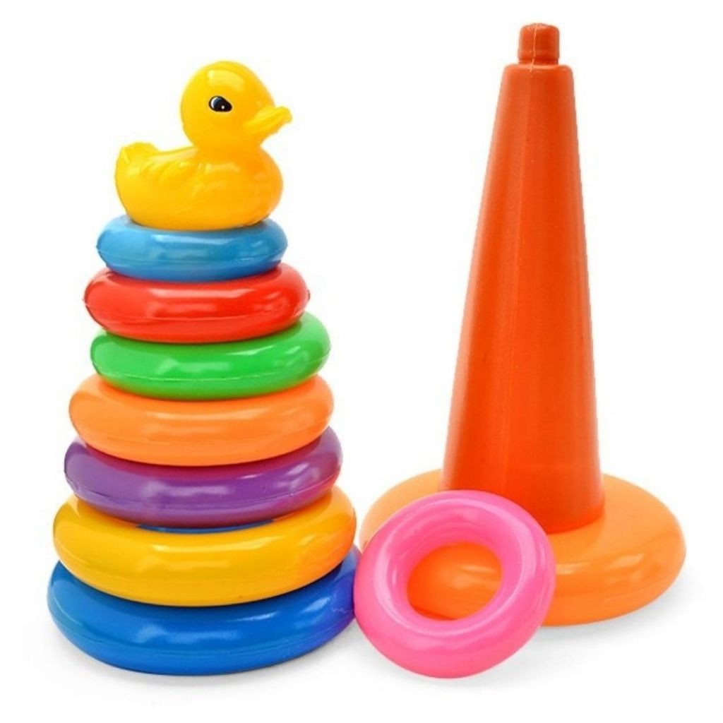 Đồ chơi tháp vịt xếp chồng cho bé size lớn