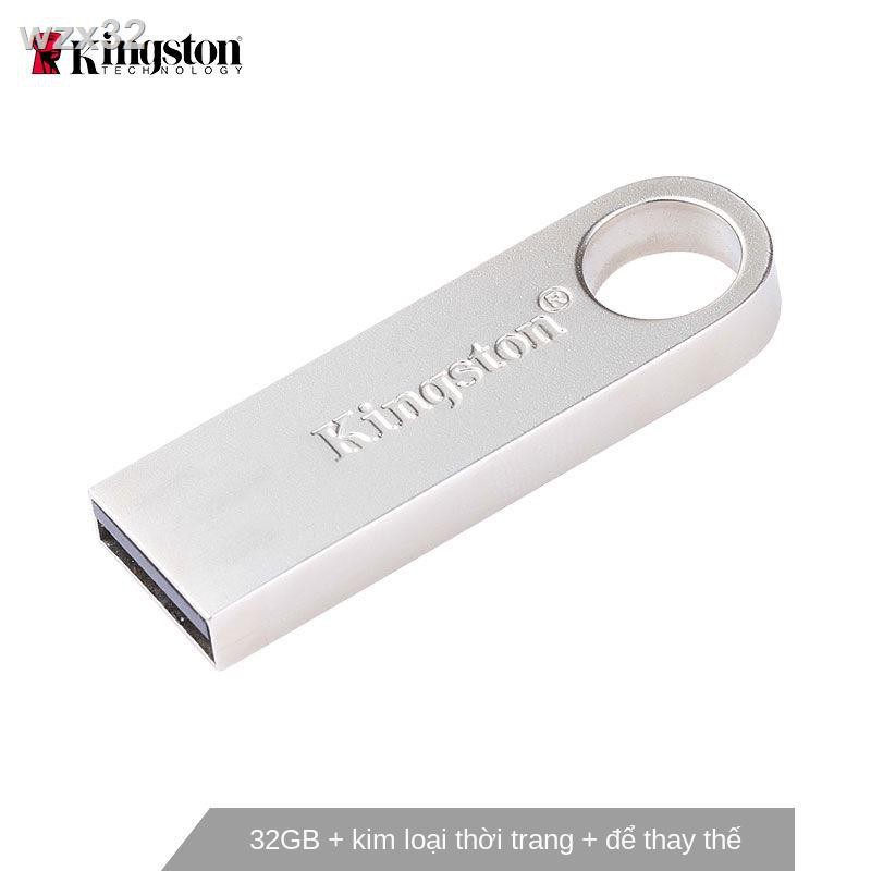 ✧✣Kingston U Disk 32g USB Flash Drive Chính hãng Metal Car Business Fashion Computer dtse9 32gu