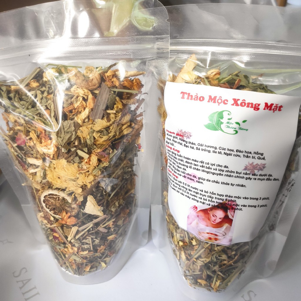 [SALE] Thảo Mộc Xông Mặt gói 100g tiện lợi