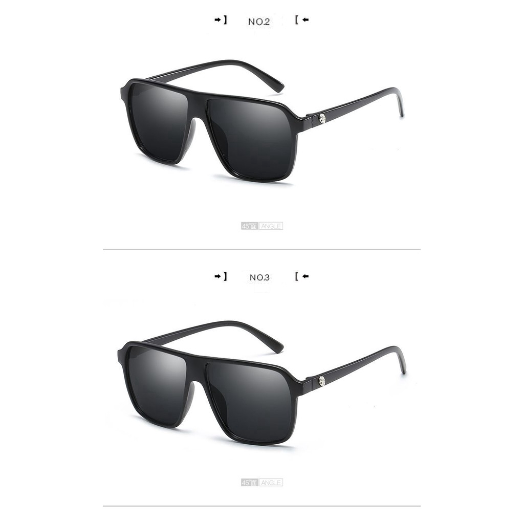 Kính Râm SAMJUNE Trang Trí Hình Đầu Lâu Gọng Vuông Kiểu Steampunk Cổ Điển Cho Nam