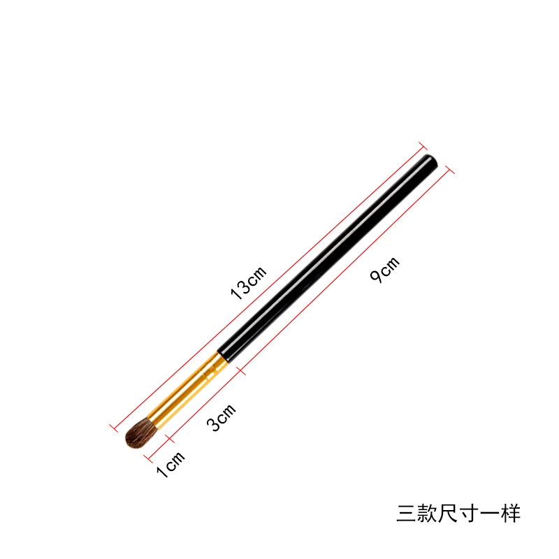 (Hàng Mới Về) Set 3 Cọ Trang Điểm Phấn Mắt Lông Ngựa Chất Lượng Cao | BigBuy360 - bigbuy360.vn