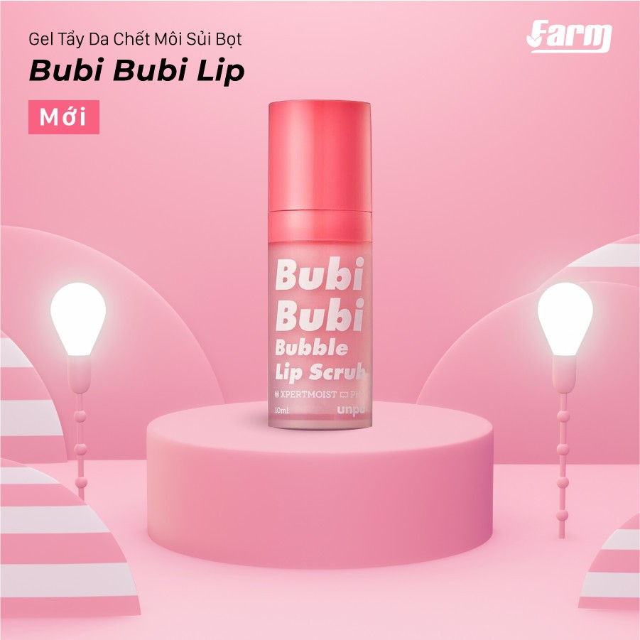 Gel tẩy da chết môi sủi bọt Bubi Bubi Lip - Tặng 1 Mặt Nạ Ngủ Môi Langie | BigBuy360 - bigbuy360.vn