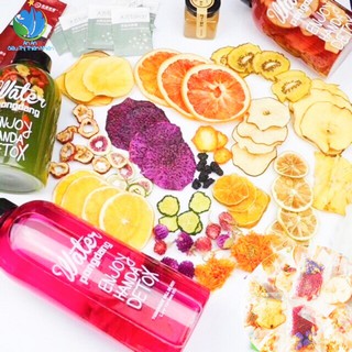 set trà detox 30 gói,tặng bình,Detox hoa quả ,giảm mỡ bụng, mỡ đùi, mỡ bắp tay, giảm mỡ máu, eo thon, dáng đẹp