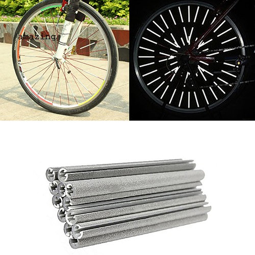 Bộ 12 Ống Phản Quang Gắn Căm Xe Đạp