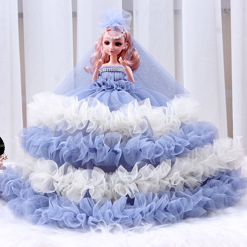 Bộ Đồ Chơi Búp Bê Công Chúa Barbie Quà Tặng Giáng Sinh Dành Cho Bé Gái