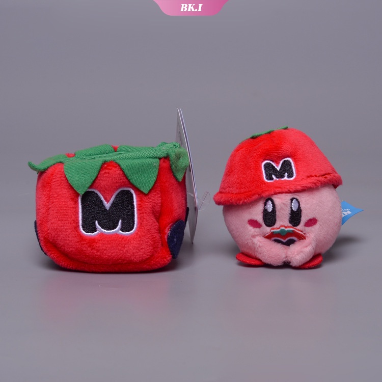 Móc Khóa Hình Kirby Nhồi Bông Đáng Yêu Ku2