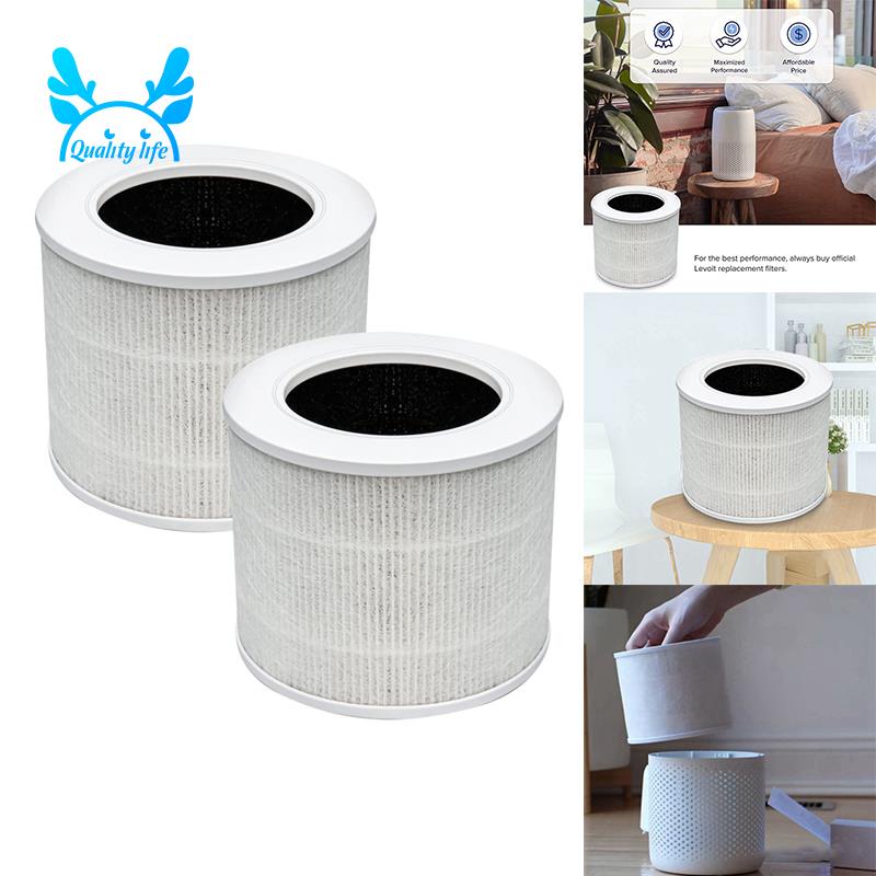 Bộ Lọc Không Khí 3 Trong 1 HEPA H13 HEPA Cho Lõi Than Hoạt Tính Levoit Core Mini-RF