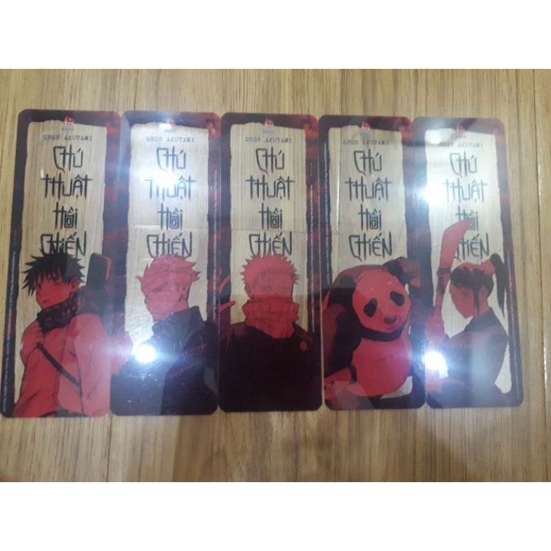 lẻ bookmark chú thuật hồi chiến vol 0