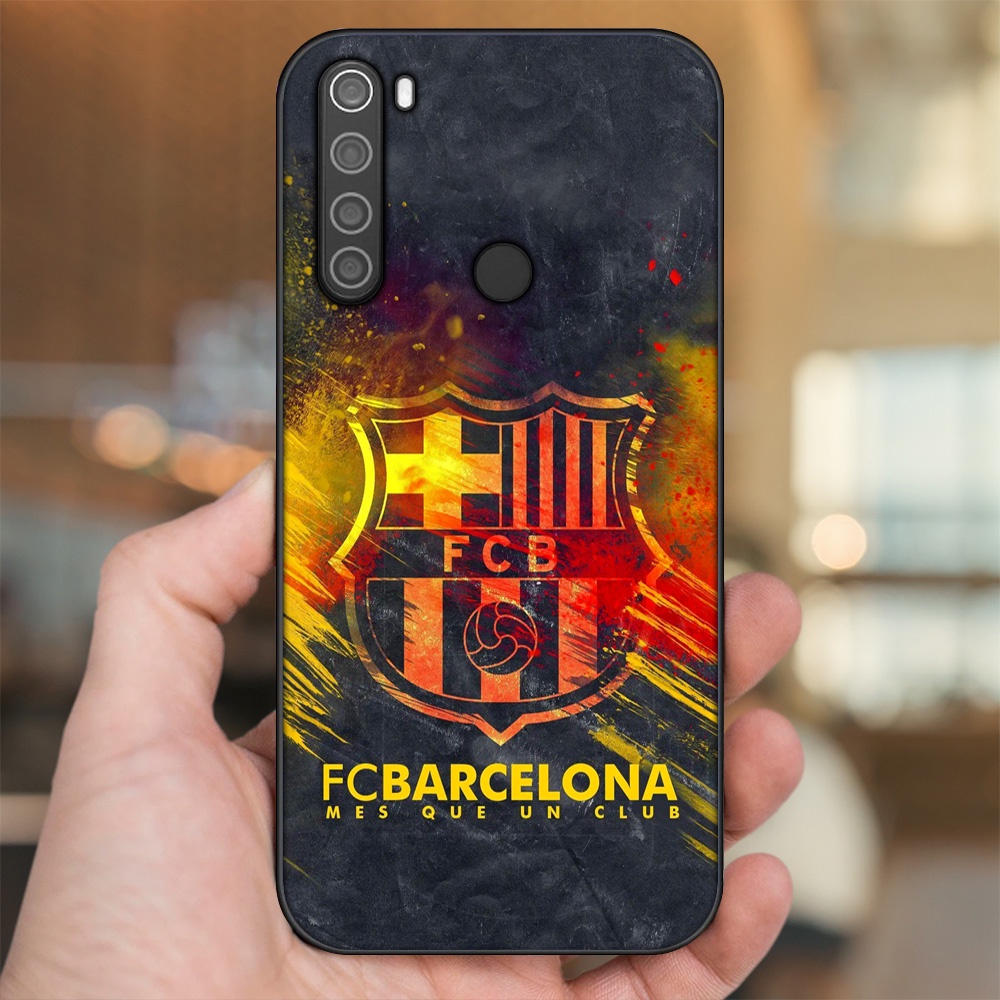 Ốp lưng Xiaomi Redmi Note 8 viền đen in hình Barcelona Barca