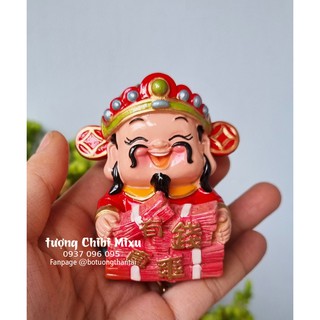 Tượng Thần Tài 7cm - ôm xấp tiền