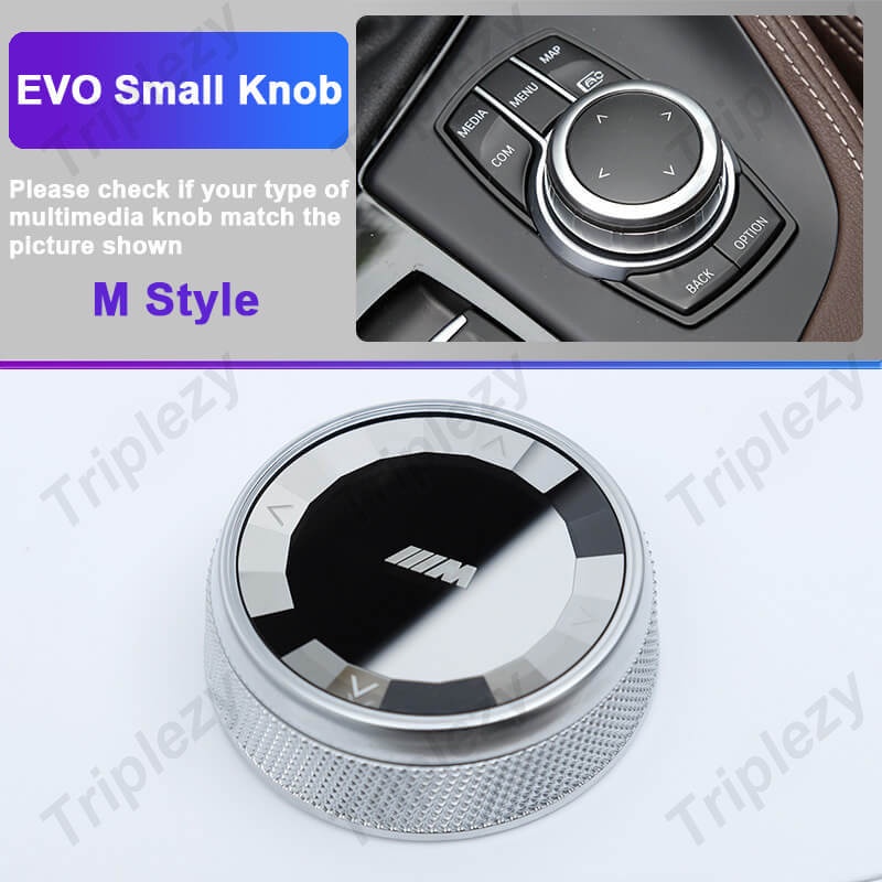 Ốp Bọc Nút Điều Khiển Đa Phương Tiện Cho Xe Hơi BMW X1 X2 X3 X4 X5 X6 X7 F48 F39 F25 G01 F26 G02 F15 G05
