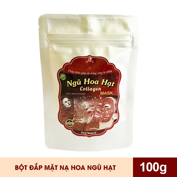 Bột mặt nạ ngũ hoa rong biển 100g | BigBuy360 - bigbuy360.vn