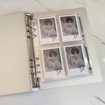 Sheet hãng Meet binder A5 loại 6 rings - Sổ lưu trữ album ảnh/Sổ lưu trữ bo góc