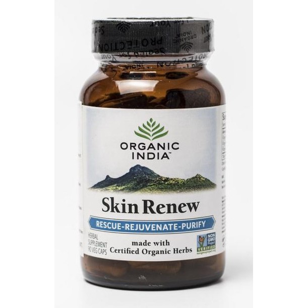 Viên Thảo Mộc Skin Renew Organic India, 90 Viên