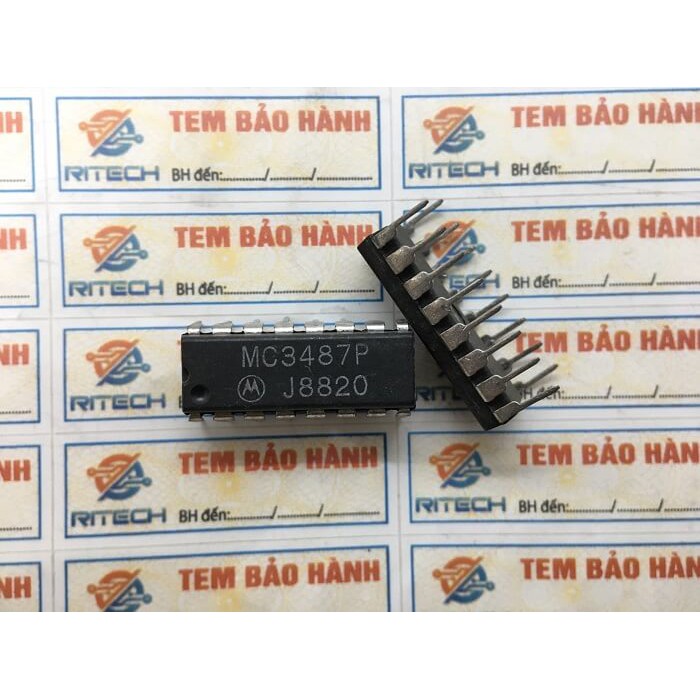 [Combo 3 chiếc] MC3487P DIP-16 IC chức năng