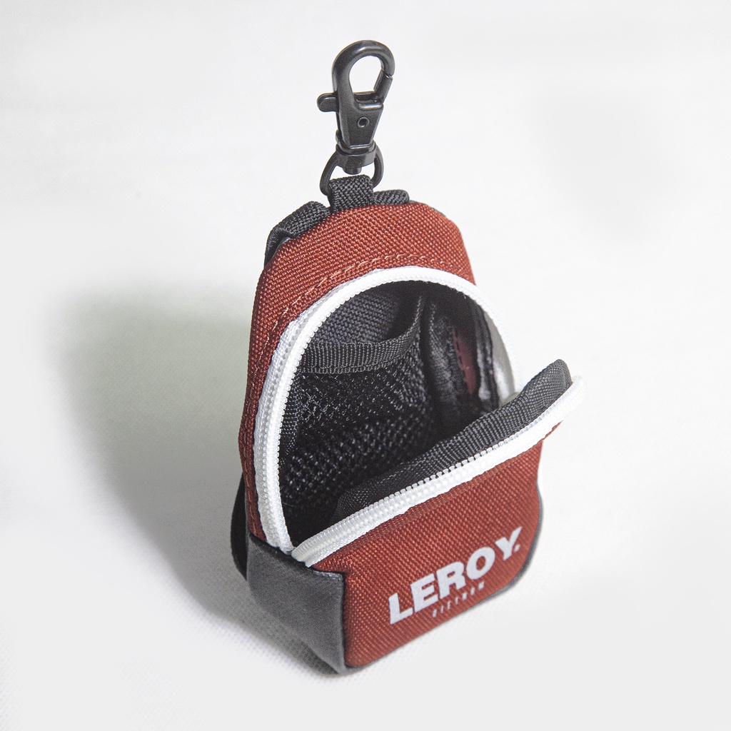 Móc Khoá Balo Mini LEROY MinPax Keychain Nhỏ Gọn Tiện Dụng, Phối Màu Thời Trang - Balocenter