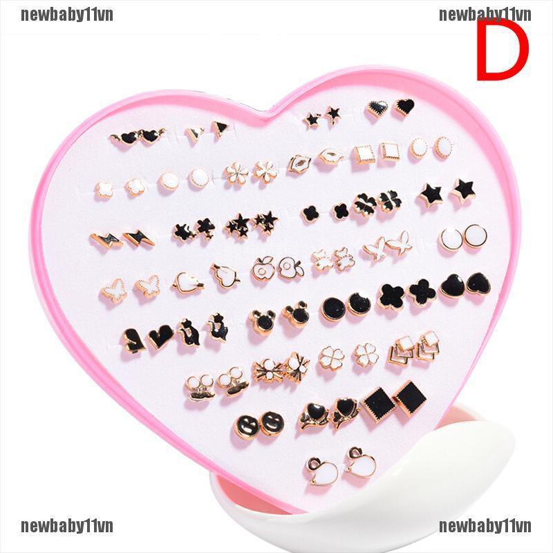 Set 36 Cặp Bông Tai Thời Trang Nữ