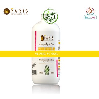 Dầu Massage Body Hương Ngọc Lan Tây chai 1 lít - Ylang Ylang Massage Oil For Spa/Home