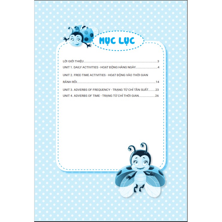 Sách Ladybug Writing Luyện Viết Chữ Nhớ Từ Vựng Tiếng Anh Chủ Đề 2 - Hoạt Động Hàng Ngày